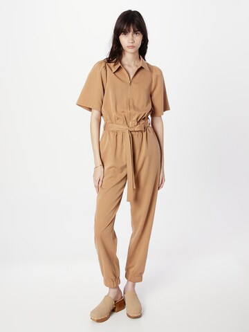 Love & Divine Jumpsuit in Brown: front