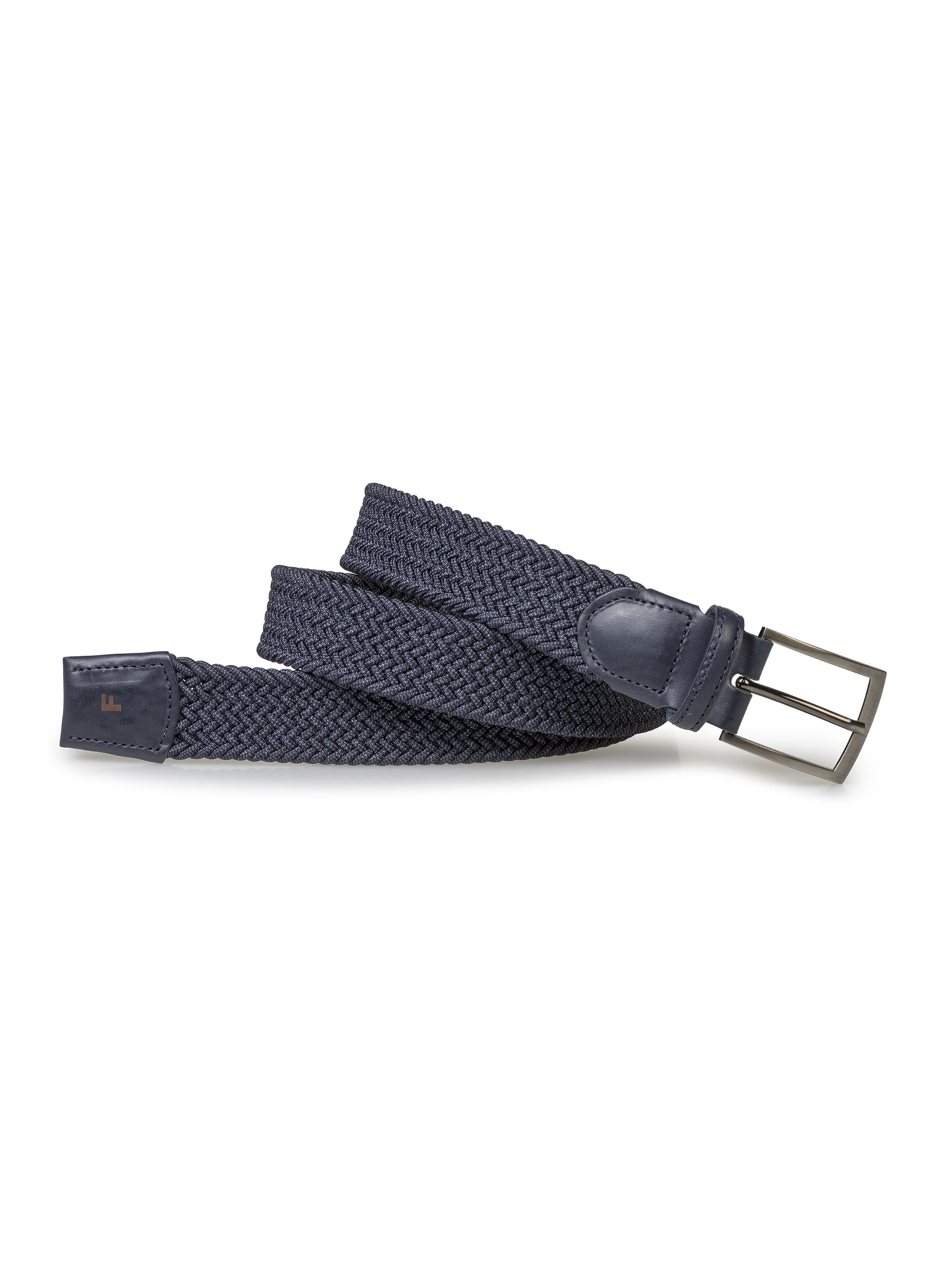 Ceinture Floris van Bommel en bleu : devant