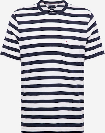 T-Shirt 'ESSENTIAL' TOMMY HILFIGER en bleu : devant
