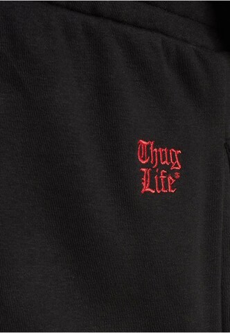 Thug Life Loosefit Sportbroek 'Thug Life Ink' in Zwart