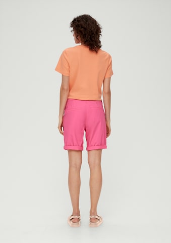 s.Oliver Regular Trousers in Pink