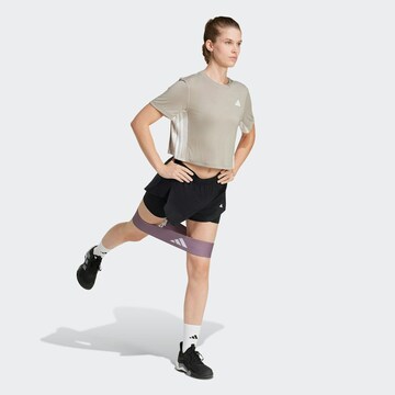 ADIDAS PERFORMANCE - Camiseta funcional 'Essentials' en beige