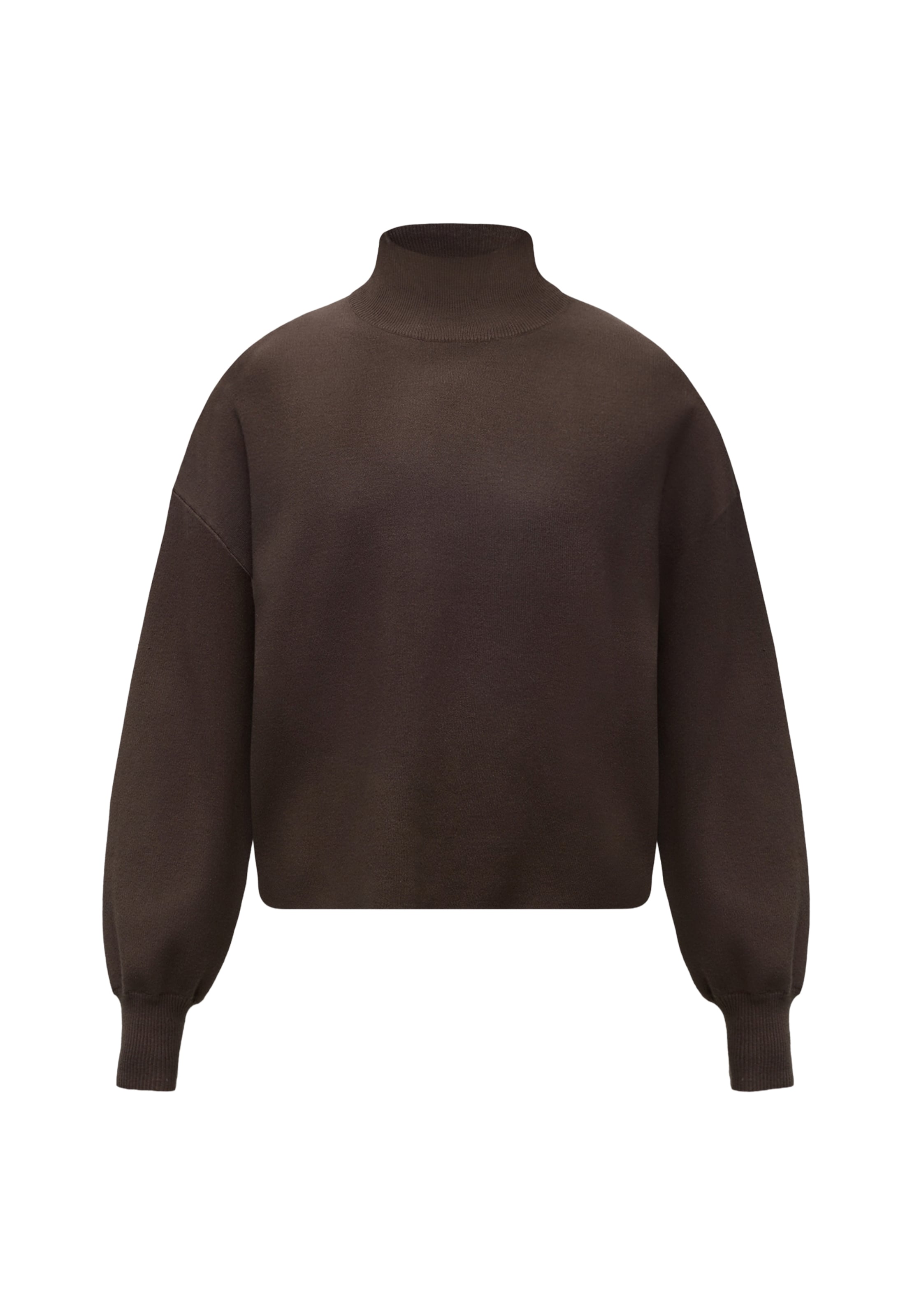 MSCH COPENHAGEN Pullover 'Mercy East' in Braun: Vorderseite