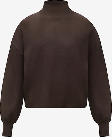 MSCH COPENHAGEN Pullover 'Mercy East' in Braun: Vorderseite