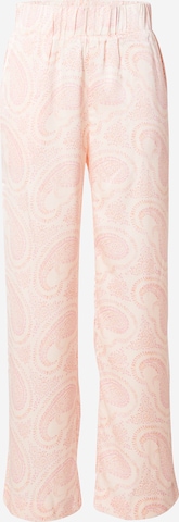 Neo Noir Loosefit Housut 'Winnie' värissä vaaleanpunainen: etupuoli