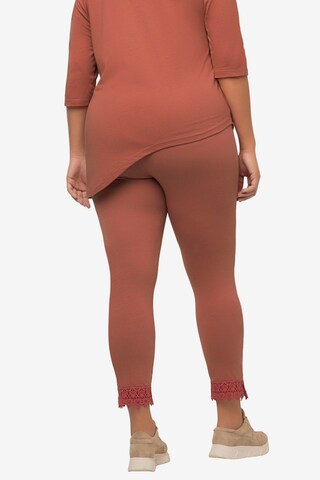 Skinny Leggings Ulla Popken en rose