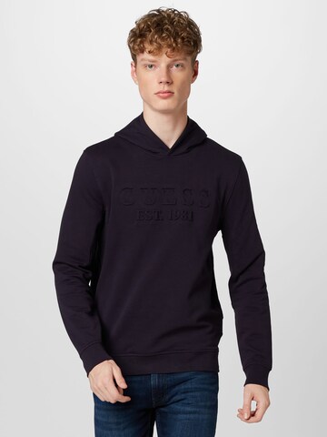 GUESS Sweatshirt i blå: forside