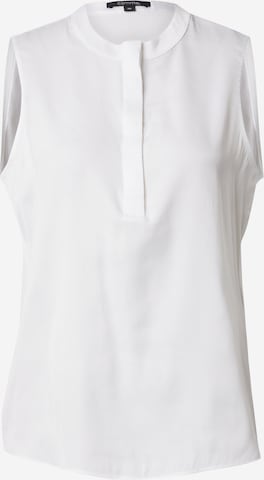 COMMA - Blusa en blanco: frente