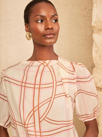 Camicia da donna di love & roses in beige