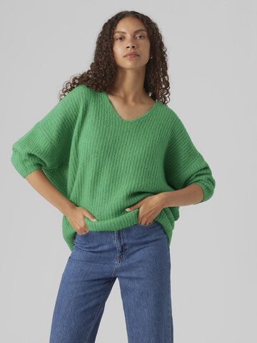 Pull-over 'JULIE' VERO MODA en vert : devant
