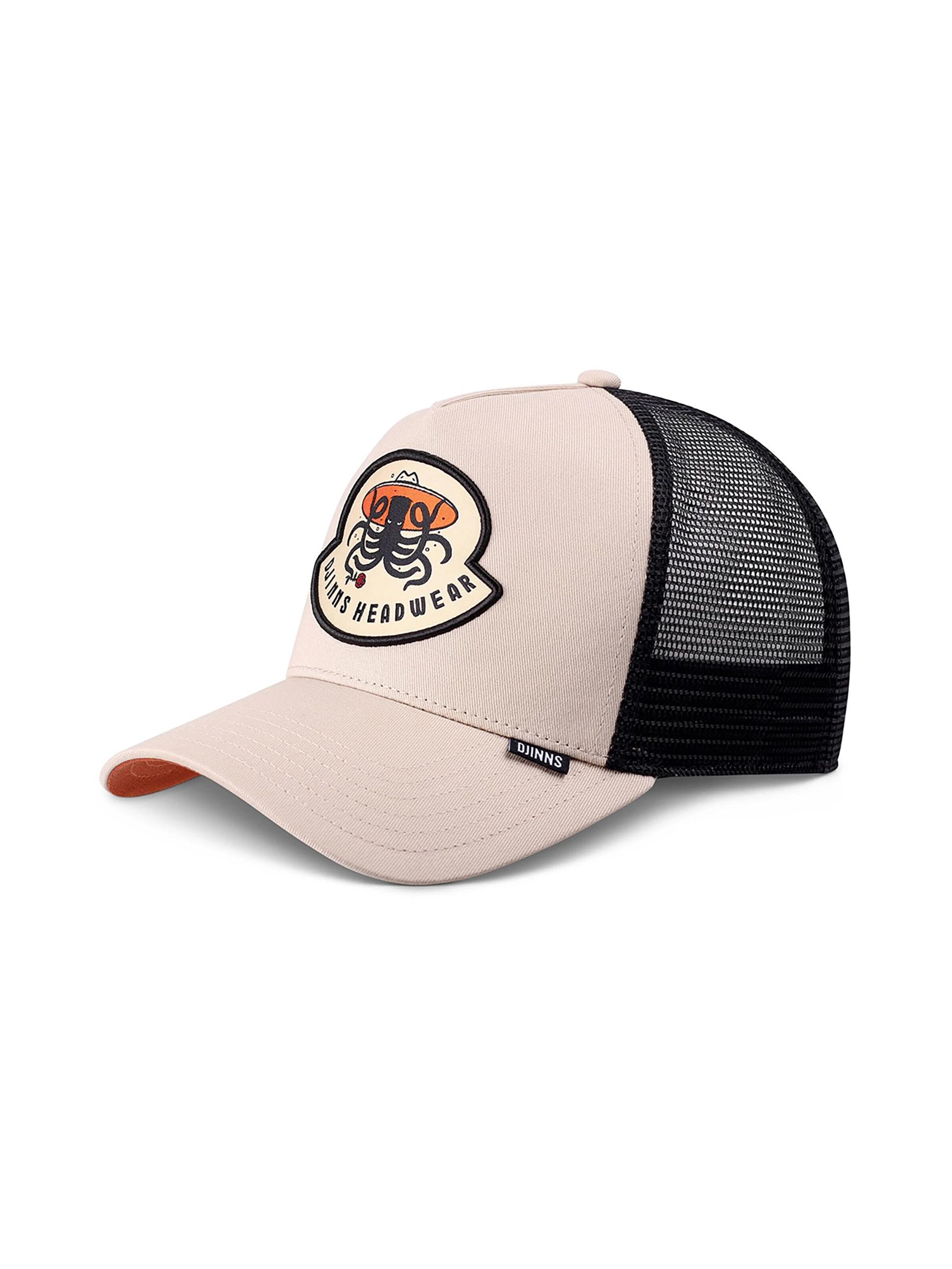 DJINNS Cap 'HFT Rose Kraken' in Green: front