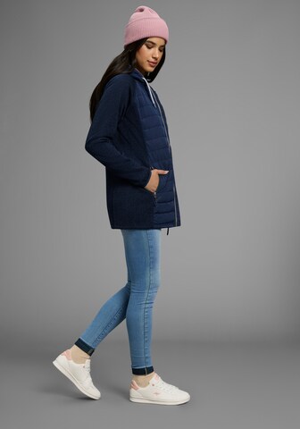 POLARINO Fleece Jacket in Blue