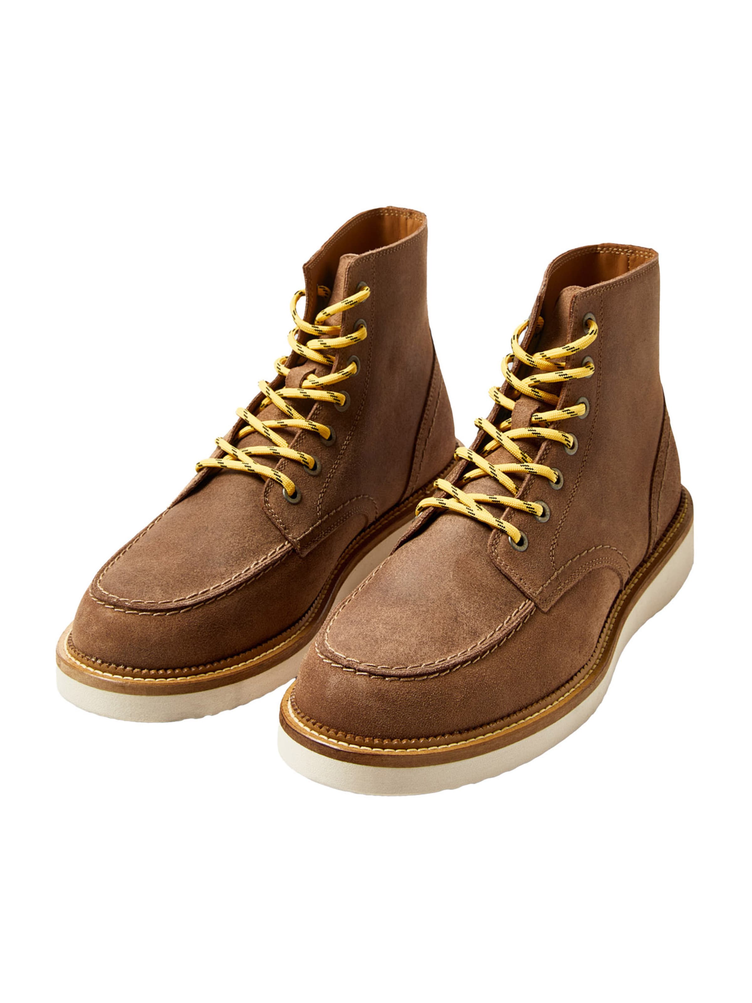 SELECTED - Botas con cordones 'SLHTEO' en marrón
