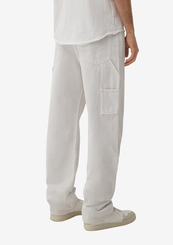 QS Loose fit Jeans 'QS x JAMULE' in White
