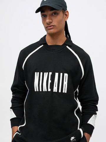 Nike Sportswear Tréning póló 'AIR' - fekete