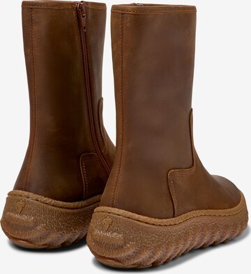 CAMPER Ankle Boots 'Ground' in Brown