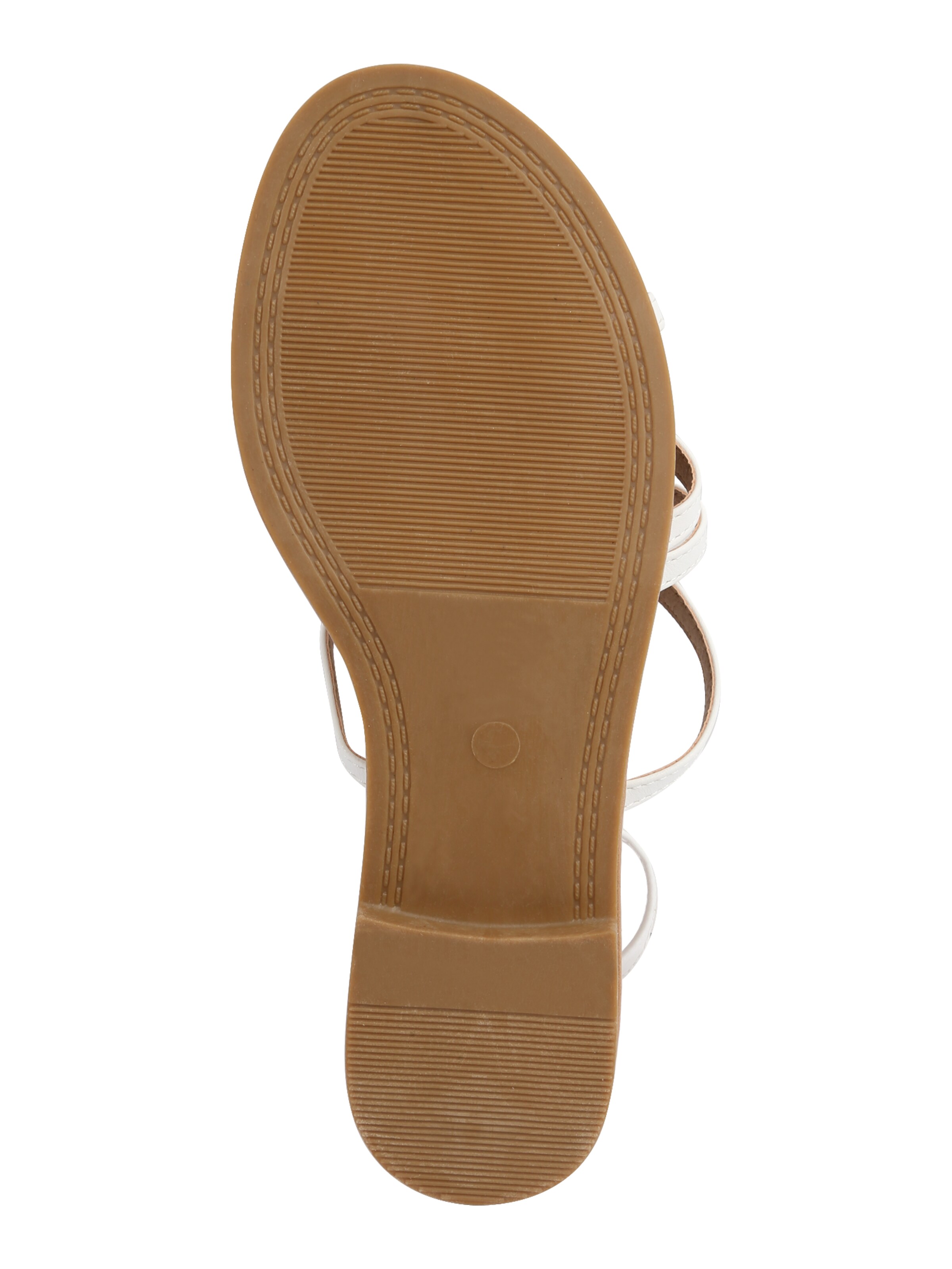 Nasty Gal Strap sandal in White