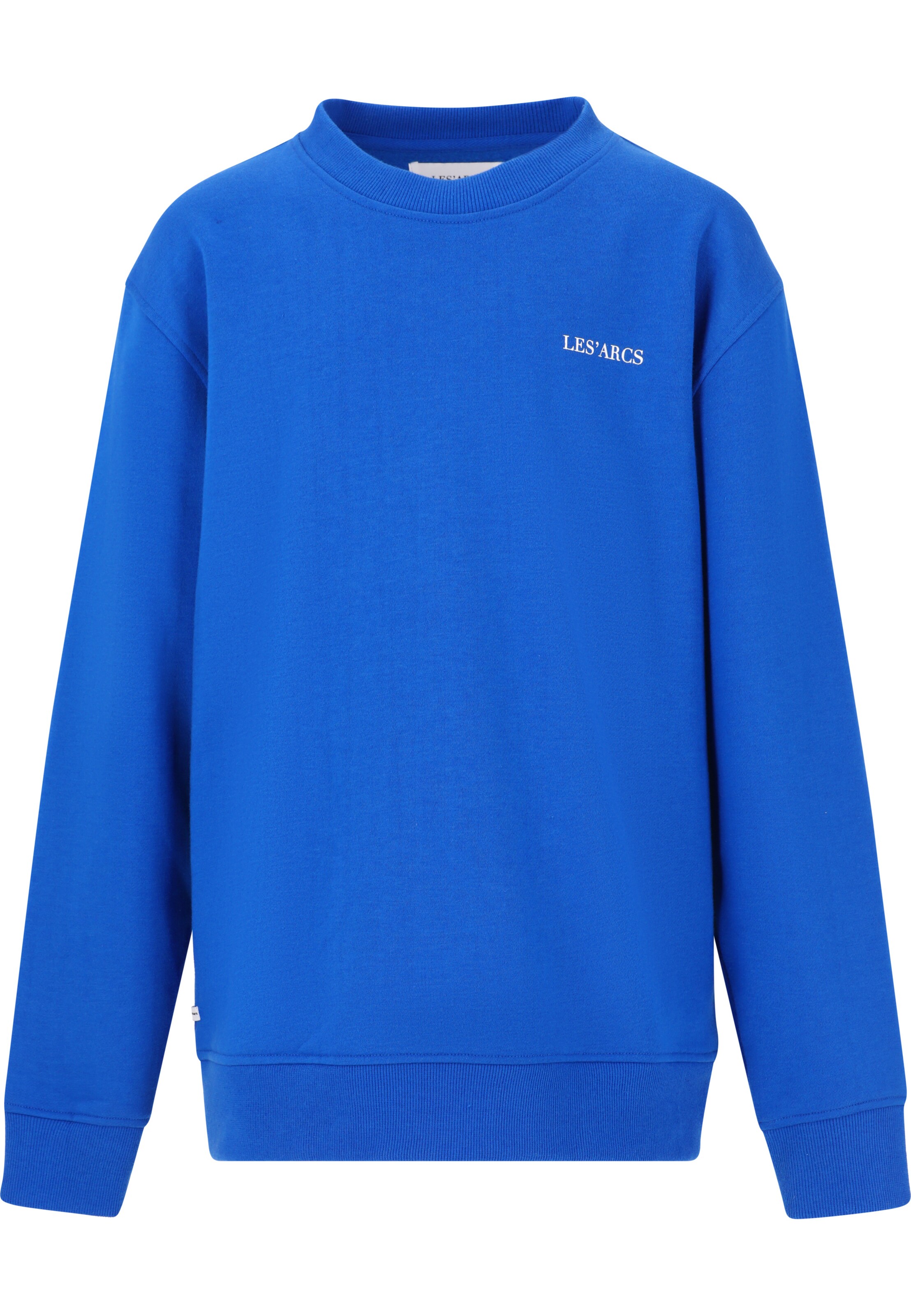 Les'Arcs Sweatshirt 'Deasach' in Blau: Vorderseite