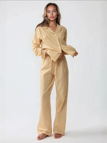 Hiccup Pajama in Yellow: front