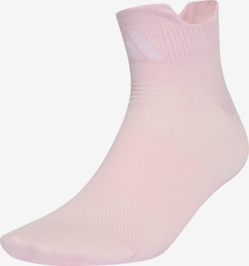 Calzino sportivo di ADIDAS PERFORMANCE in rosa: frontale