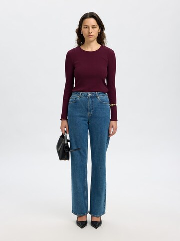 SELECTED Shirt 'Anna' in Purple