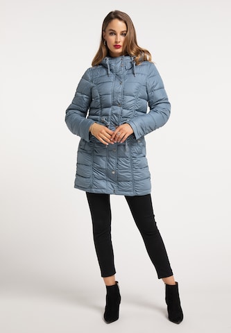 faina Winter Coat in Blue