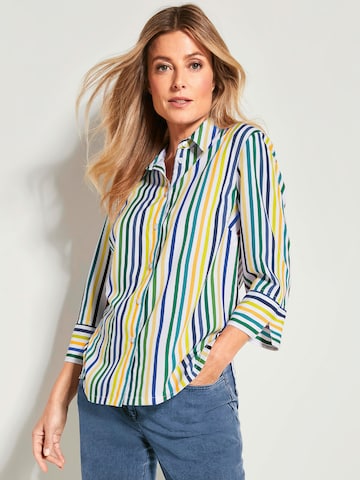 Goldner Blouse in Groen