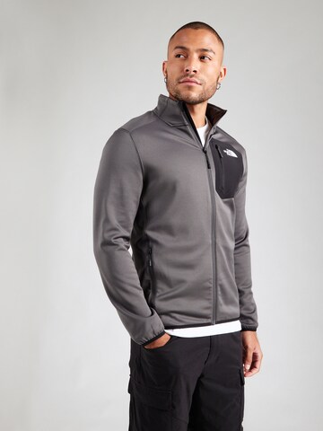 THE NORTH FACE - Chaqueta polar funcional 'CREST' en gris: frente
