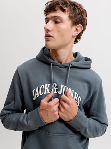 Felpa 'JJEDENVER' di JACK & JONES in grigio