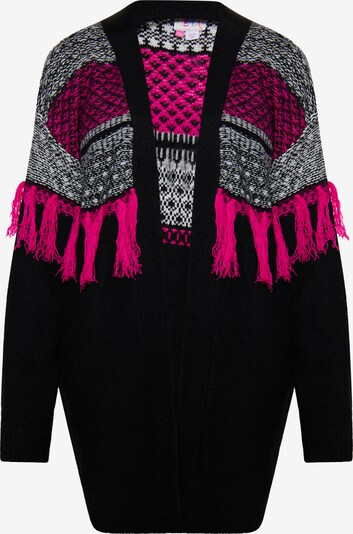 IZIA Knit cardigan 'Eyota' in Pink / Black / White, Item view