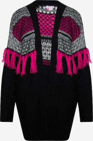 Cardigan 'Eyota' IZIA en noir : devant