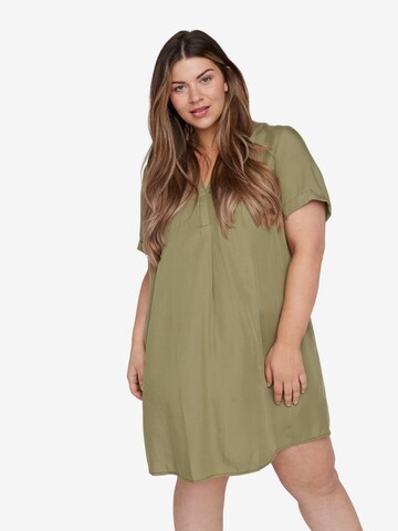 Zizzi Shirt Dress 'Ecatrine' in Green: front