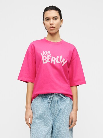 Lala Berlin Shirts 'Travis' i pink: forside