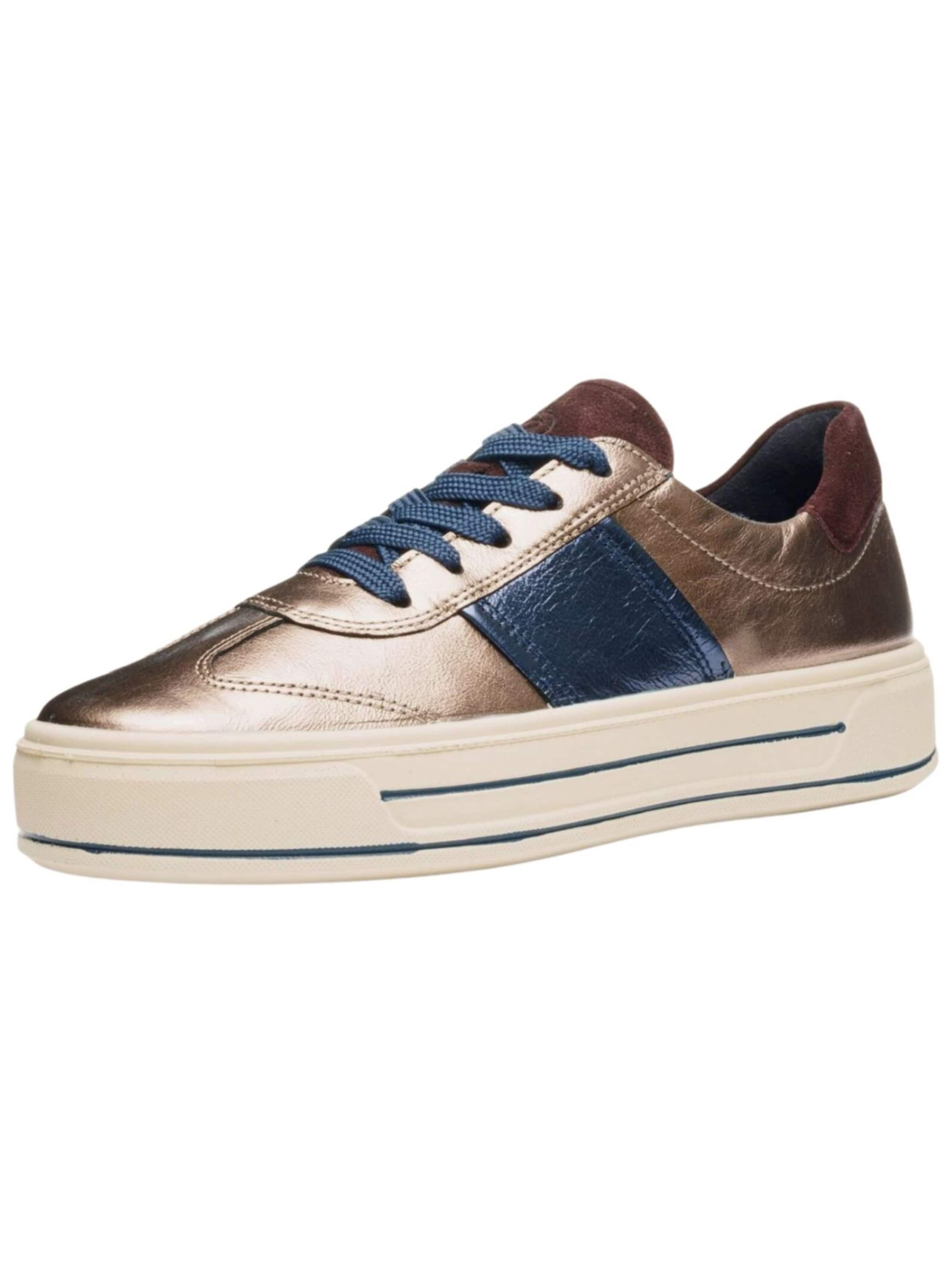 ARA Sneaker in Gold: Vorderseite