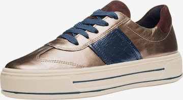 ARA Sneaker in Gold: Vorderseite