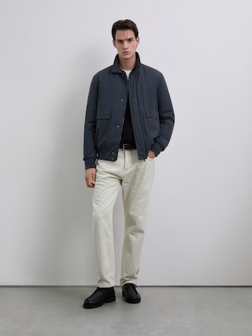 Scalpers Φθινοπωρινό και ανοιξιάτικο μπουφάν σε μπλε: μπροστά