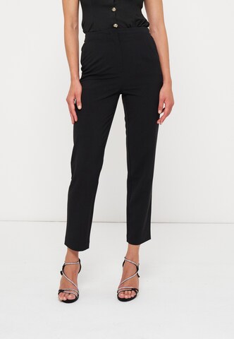 Anna Field - Regular Calças chino em preto: frente
