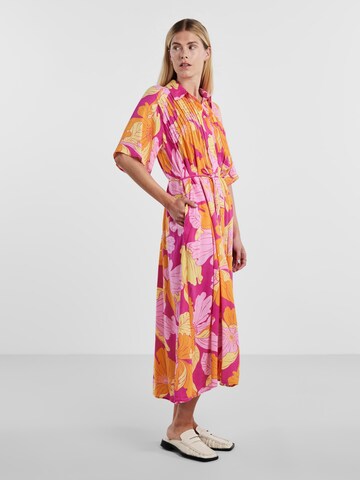 Y.A.S Shirt Dress 'Filippa' in Pink