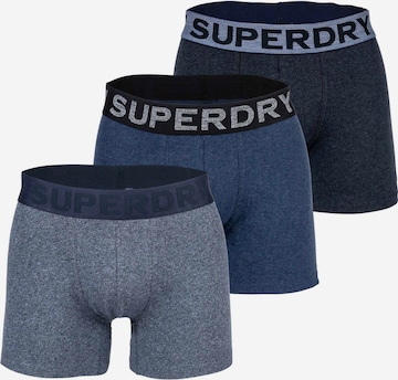 Superdry Boxer shorts in Blue: front