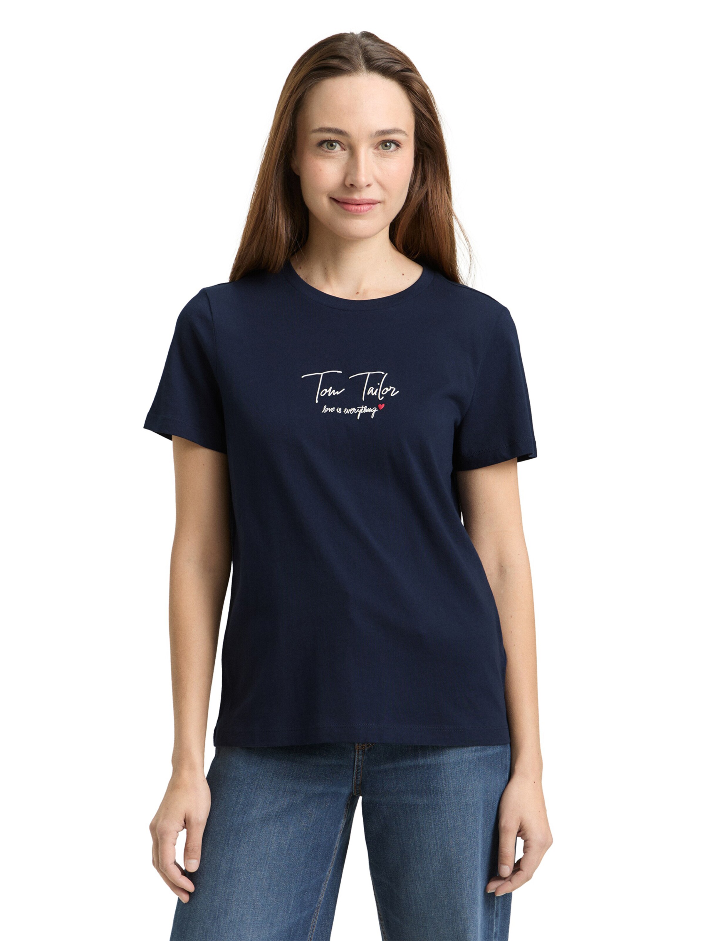 TOM TAILOR T-Shirt in Blau: Vorderseite