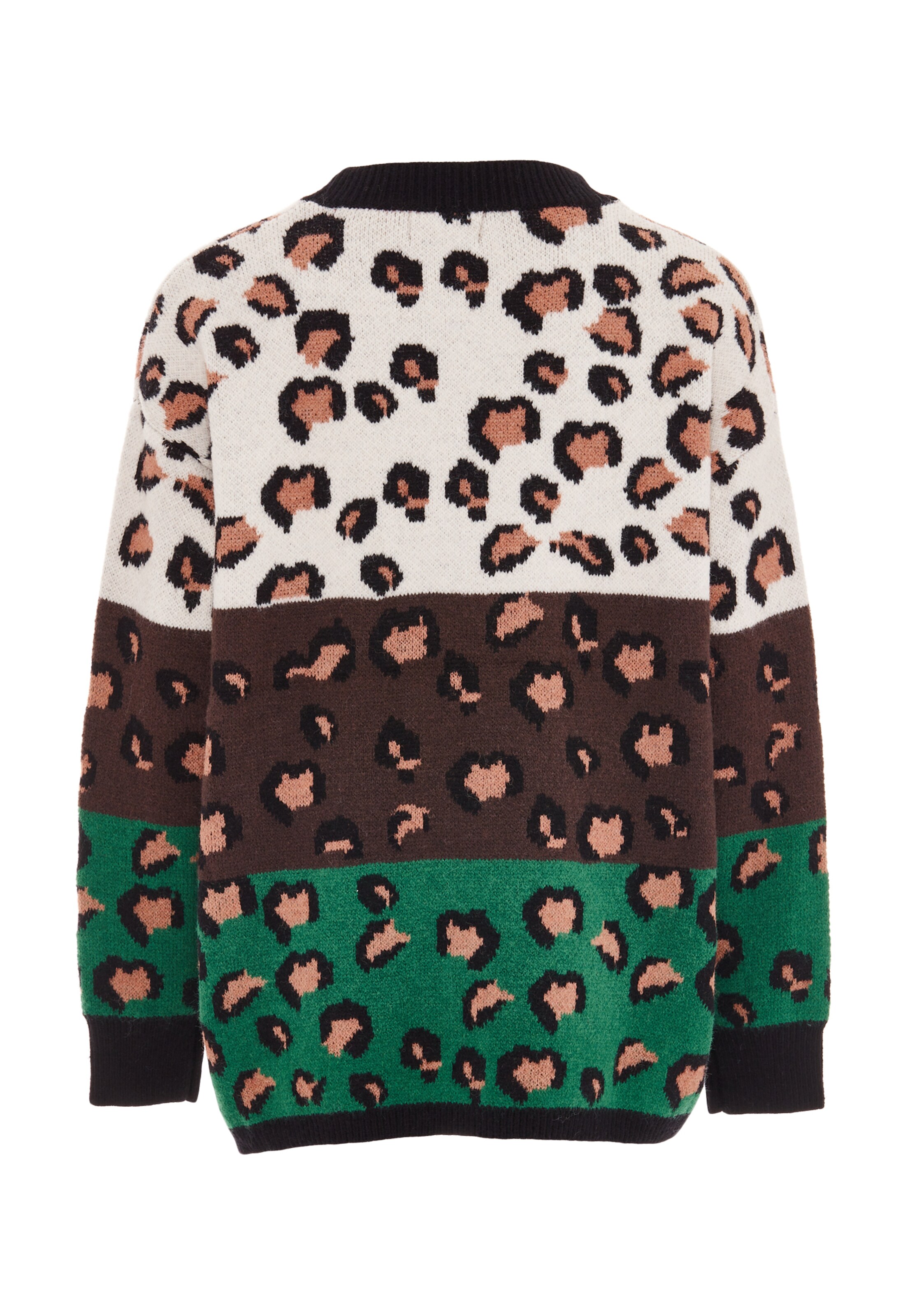 ebeeza Gebreid vest in Bruin