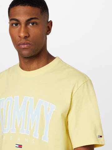 TOMMY HILFIGER T-Shirt in Gelb