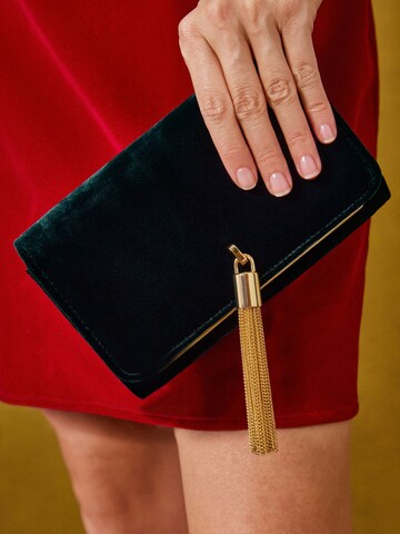 love & roses Clutch in Green