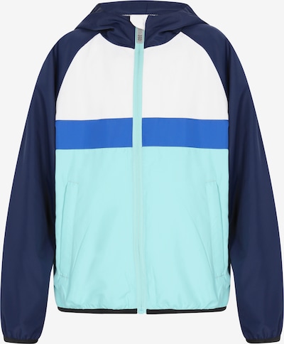 Demisezoninė striukė iš Mo ATHLSR, spalva – tamsiai mėlyna / turkio spalva / balta, Prekių apžvalga