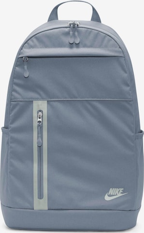 Nike Sportswear Backpack in Blue: front