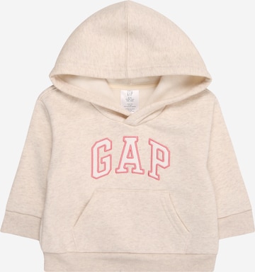 GAP Sweatshirt in Beige: front