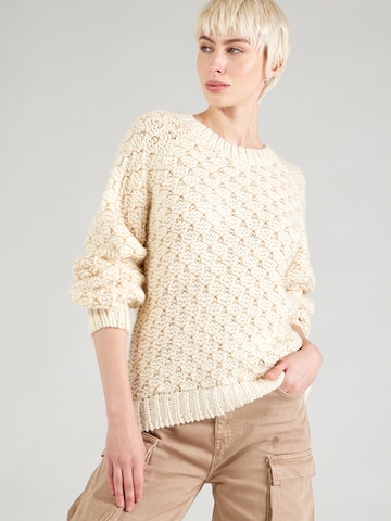 GARCIA Sweater in Beige: front