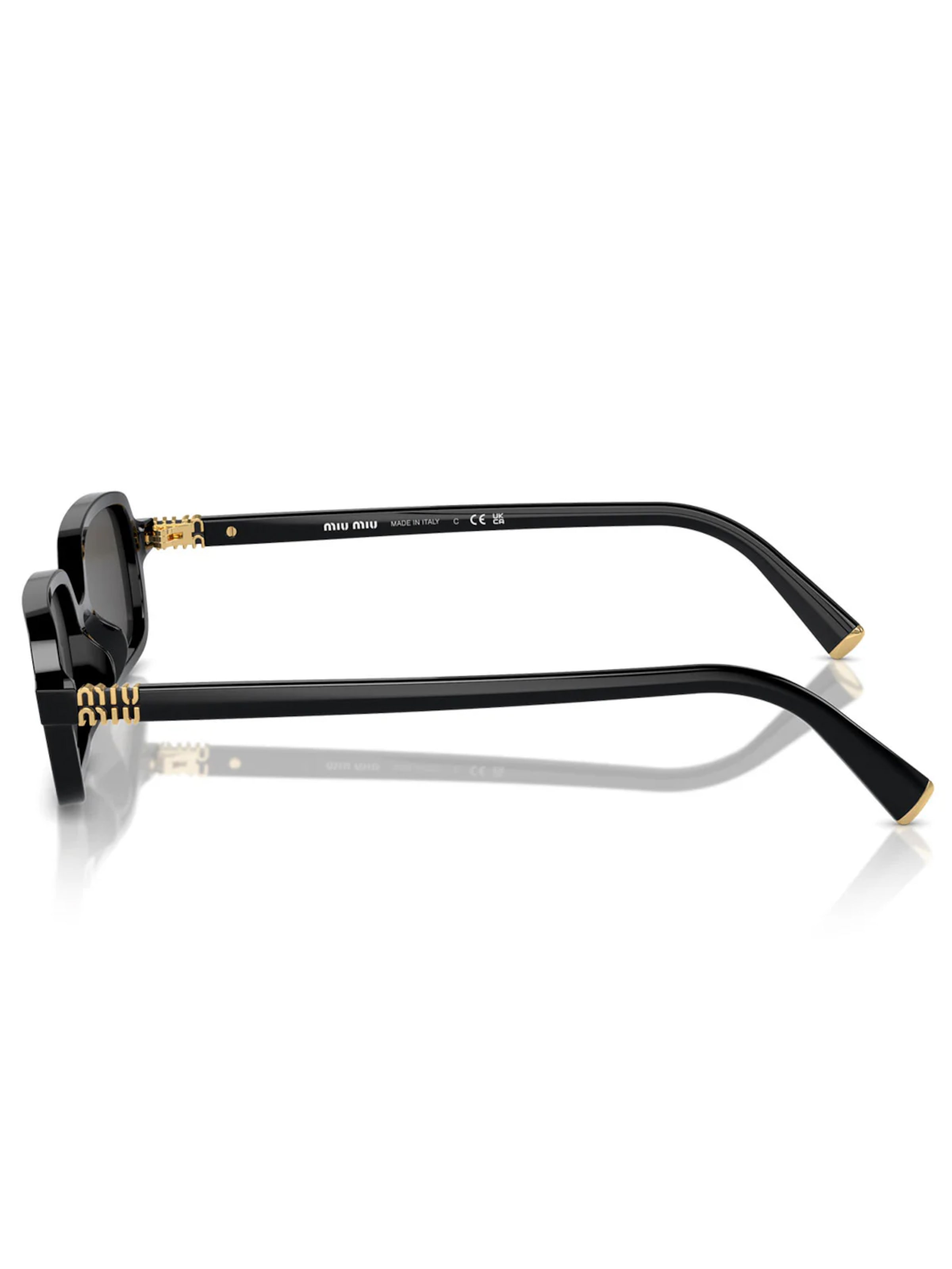 Miu Miu Zonnebril 'MU11Z 16K5S0' in Zwart