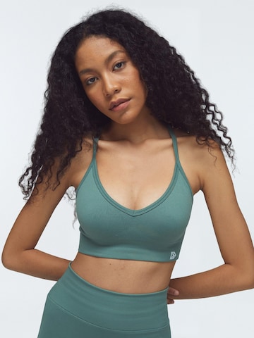 DRILLS Apparel - Bustier Sujetador deportivo 'FLXFLOW X Bra' en verde