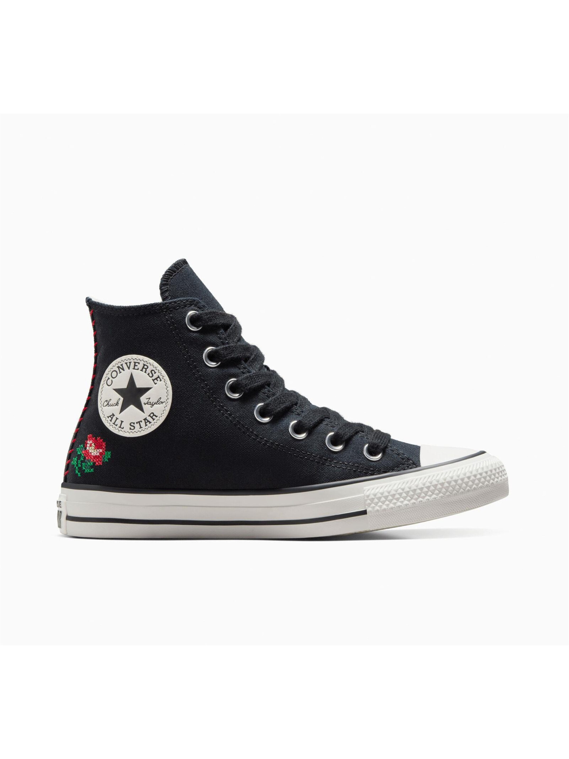 CONVERSE Sneakers hoog 'Converse Chuck Taylor As' in Zwart